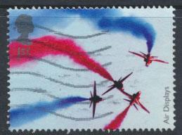 Great Britain  SG 2855 SC# 2587 Used - Red Arrow Aircraft RAF aviation