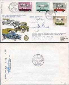 RFDC15 British Motor Cars Signed by Dr J Tanner and Mr J Bruce (A)