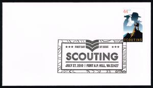 US #4472 Boy Scouts of America First Day Cover