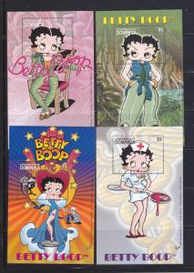 Dominica 2347-2350 Set MNH Betty Boop