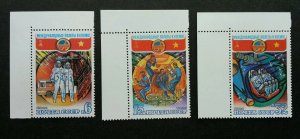 Russia Space 1980 Astronomy Training Astronauts (stamp with margin) MNH