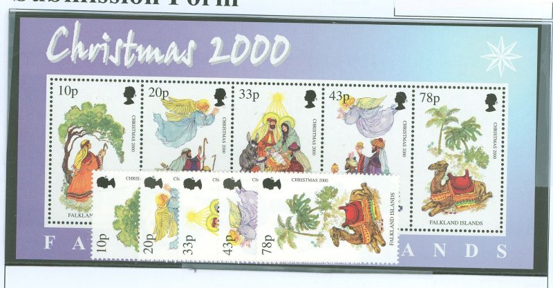 British Antarctic Territory #771-775a Mint (NH)