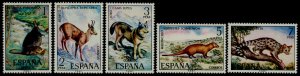 Spain 1729-33 MNH Animals,