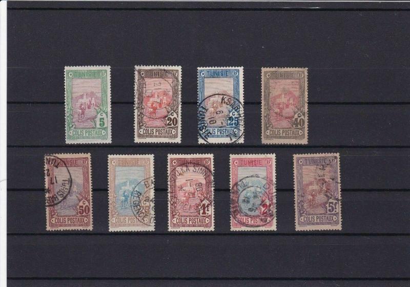 TUNISIA 1906 PARCEL POST MOUNTED MINT  USED STAMPS   REF R1127