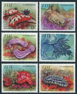 Fiji 692-697, MNH. Michel 690-695. Marine life 1993. Nudibranchs.