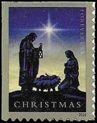 U.S.#5144 Nativity (2016) 47c Booklet Single, MNH.