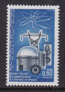 France   #1135  MNH  1965   atomic energy commission