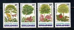 Singapore #243-246  Mint  Scott $9.25