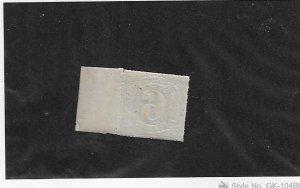 THURN & TAXIS SCOTT# 62 MARGIN SINGLE MNH