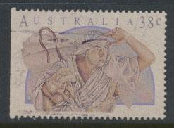 Australia SG 1309  Used  from booklet left margin imperf - Christmas