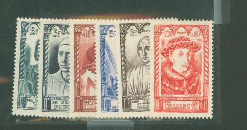 France #B207-B212  Single (Complete Set)