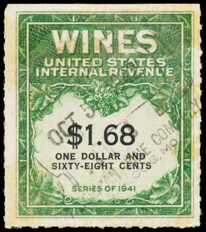 U.S. REV. WINES RE150  Used (ID # 99886)