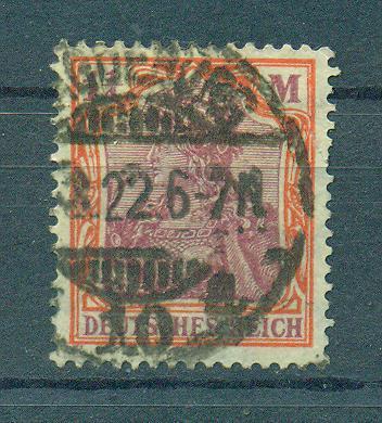 Germany sc# 130 (1) used cat value $1.90