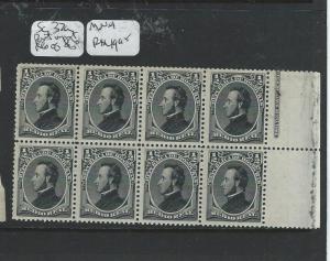 HONDURAS (P0806B) 1/2R  S32A PART IMPRINT     BL OF 8    MNH