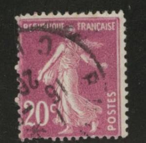 France Scott 167 used 1903-1938 Sower type 