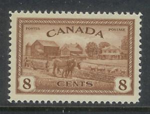 KGVI 8c Peace Issue #268 VFNH