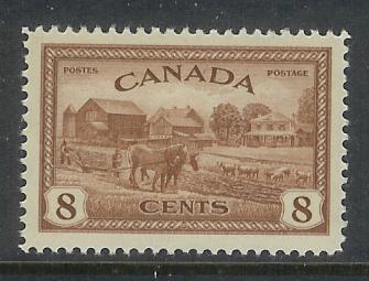 KGVI 8c Peace Issue #268 VFNH