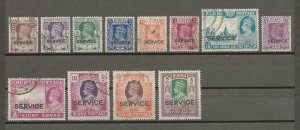 BURMA 1946 SG O28/39 USED Cat £190