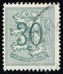 Belgium #412 Lion Rampant; Used (2Stars)