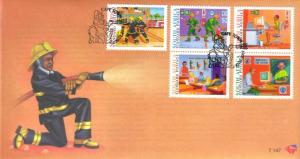 South Africa - 2009 Occupational Health FDC SG 1711-1715