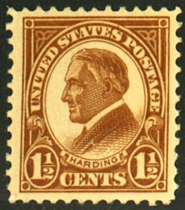 U.S. #553 MINT OG NH