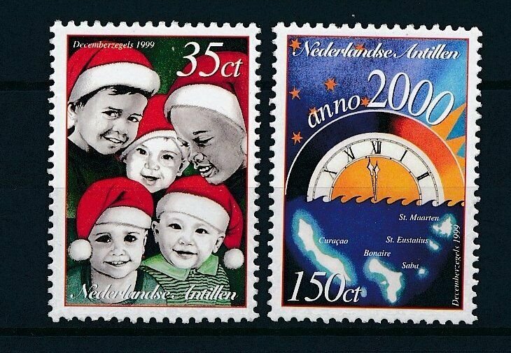 [NA1296] Netherlands Antilles Antillen 1999 Christmas Millenium Watch MNH