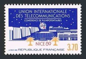 France 2154, MNH. Michel 2719. ITU Plenipotentiaries Conference, Nice, 1989.