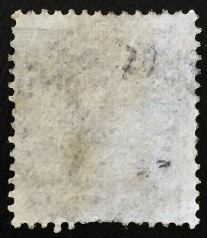 India QV Used Abroad 4a 1856-66 postmark B-172 Straits Settlements SG#Z76 