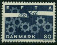 Denmark 431 MNH - Cogwheels