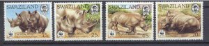 Swaziland 519-22 MNH WWF SCV20.50