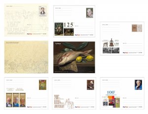 Armenia 2025 Official Complete Set of all 6 Postcards Postcard with a stamp Card