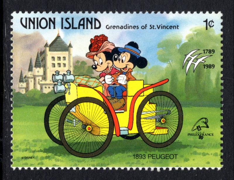 St Vincent Grenadines Union Island 241 Disneys MNH VF