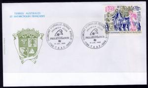French Southern Antarctic Territory C106 U/A FDC