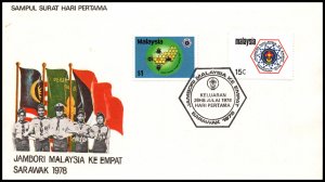 Malaysia 168-169 U/A FDC