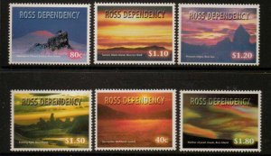 ROSS DEPENDENCY SG60/5 1999 NIGHT SKIES  MNH