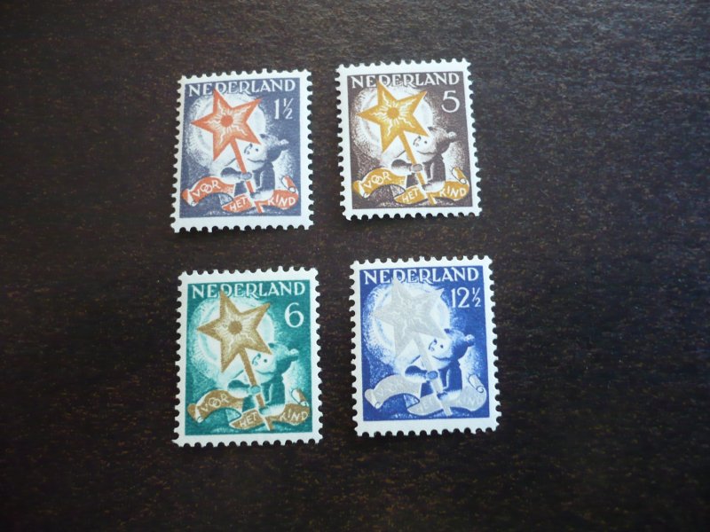 Stamps - Netherlands - Scott# B66-B69 - Mint Hinged Set of 4 Stamps