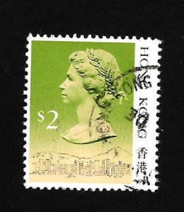 Hong Kong 1991 - U - Type 2 - Inscribed 1991 - Scott #500D *