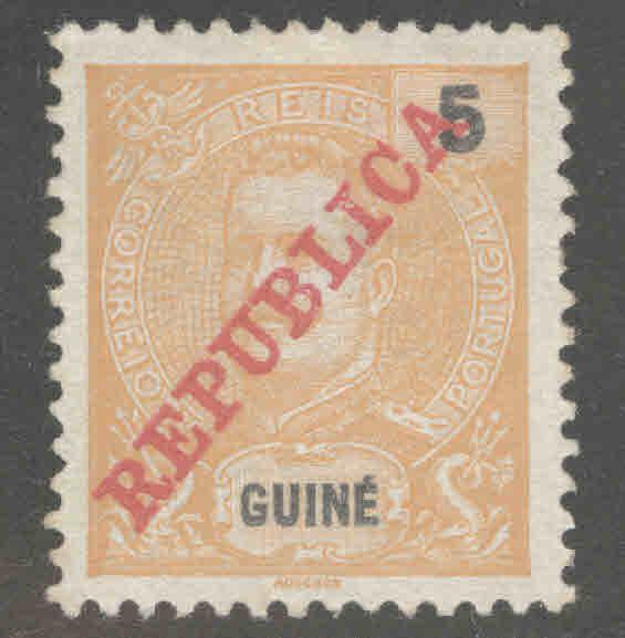 Portuguese Guinea  Scott 96 MH*