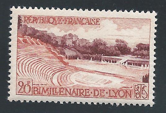 France #849, LH