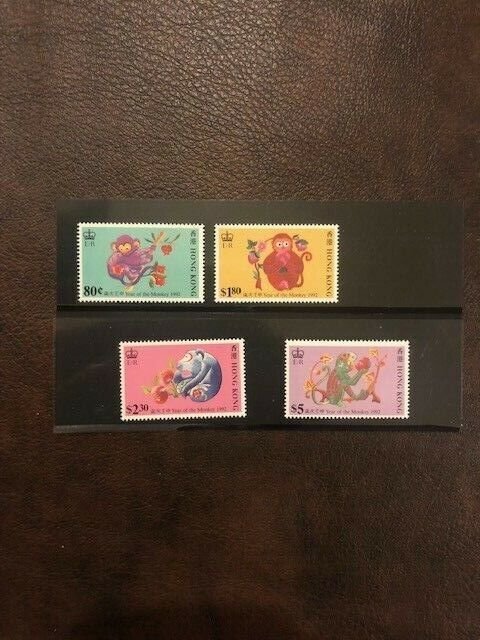 Stamps Hong Kong Scott #615-8 nh