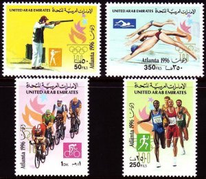 United Arab Emirates UAE 1996 MNH Stamps Scott 515-518 Sport Olympic Games