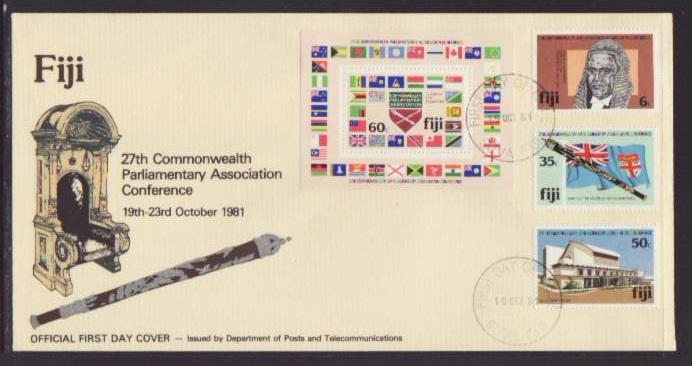 Fiji 450-453 Conference 1981 U/A FDC 