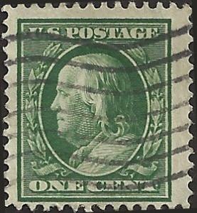 # 331 USED GREEN BEN FRANKLIN