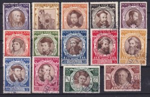 1946 - VATICAN - Scott #110-121,E9-E10 - Used
