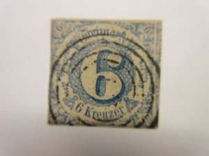 German States THURN and TAXIS Scott 54 USED Lot11 Cat $30