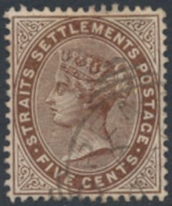 Straits Settlements    SC# 46 Used  see details & scans