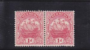 Bermuda  Scott#  42  MH Pair