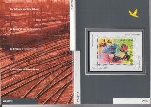 Switzerland 1997 Complete Yearbook MNH (with all stamps and blocks issued)