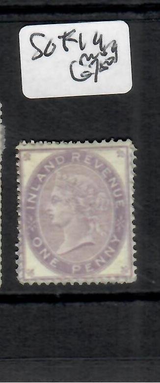 GREAT BRITAIN INLAND REVENUE 1D   SG F19   MOG  PP0609H