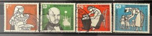 Germany #B350-B353 Used Set- SCV=$16.30